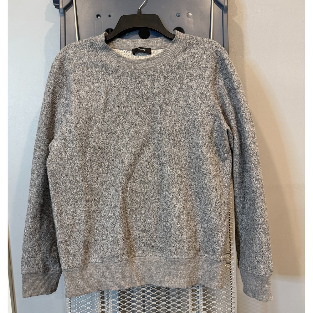 Theory Sweater Top Women Medium Long‎ Sleeve Round Neck